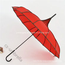 21X16k Pagoda Shape Outdoor Straight Sun Umbrella (YSS0134-1)